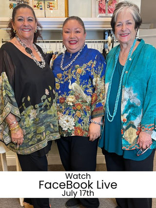 WATCH OUR FACEBOOK LIVE - TRANSPARENTE, JESS & JANE, CHRISTOPHER CALVIN 