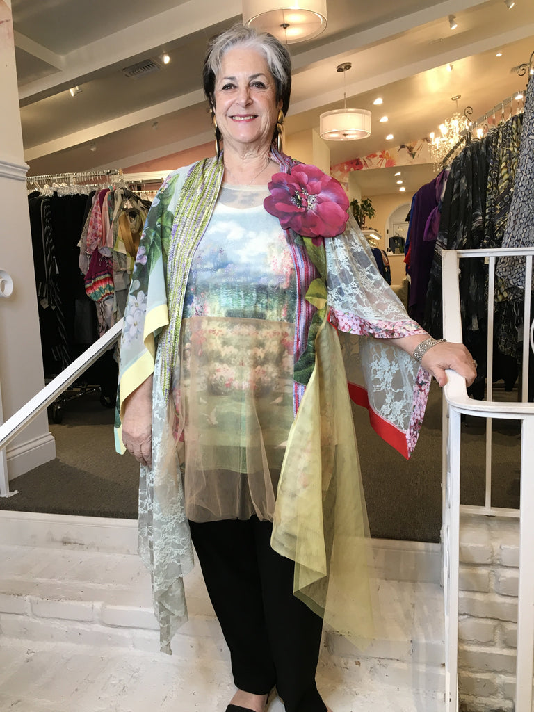 IPNG plus size art to wear tunic