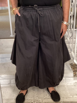 FLAP PANT - BLACK