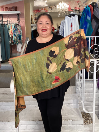 Silk Scarf - Heirloom