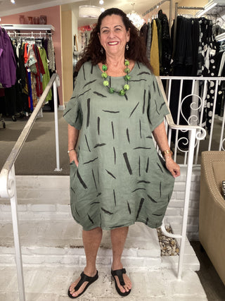 STRIKE // DRESS - OLIVE