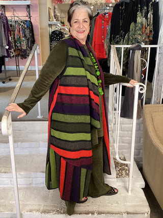 NERCA STRIPE VEST