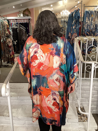 ARTISAN KAFTAN - SALMON ABSTRA