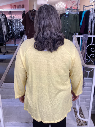 PATCH PKT TUNIC - LEMON