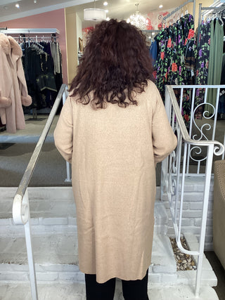DELANEY KNIT JACKET - TAN