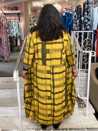 ORIA DRESS - CURRY
