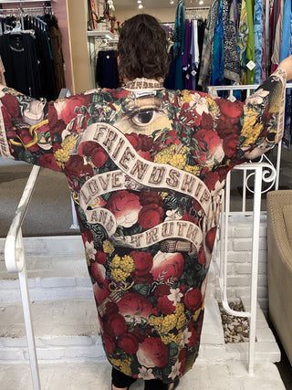 FRIENDSHIP LOVE & TRUTH DUSTER