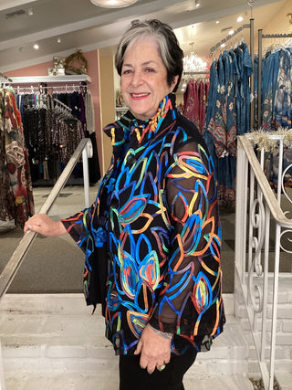 FLORAL SOUTACHE JACKET