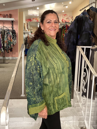 BOXY JACKET - GREEN