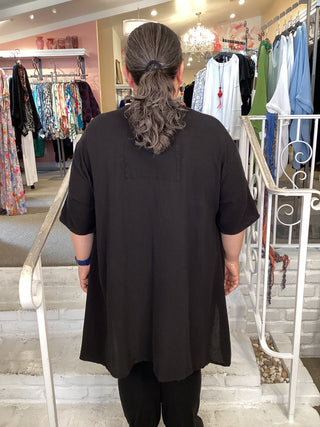 BUNNY TUNIC - BLACK