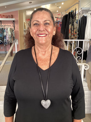 20 N807 HEART SILVER