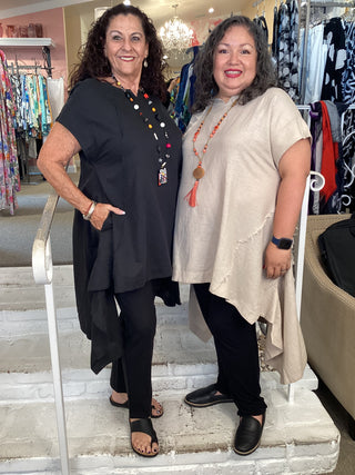 OVIA TUNIC - BLACK