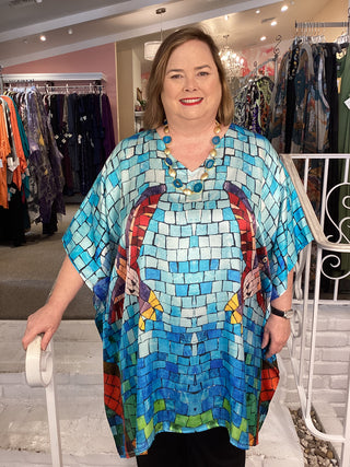 ARTISIAN TUNIC - HUMMINGBIRD