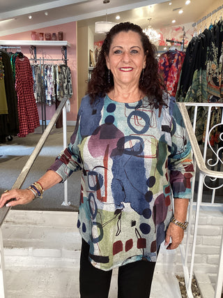 FRENCH BRUSH TOP - SIENNA
