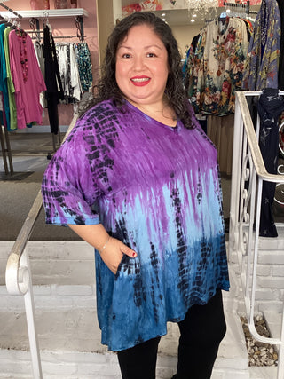 Morocco Tunic - DD Purp/Indigo