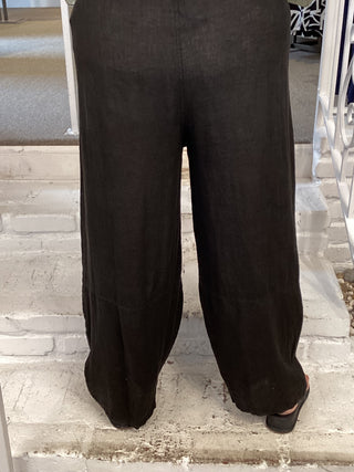FRONT PKT PANT - BLACK