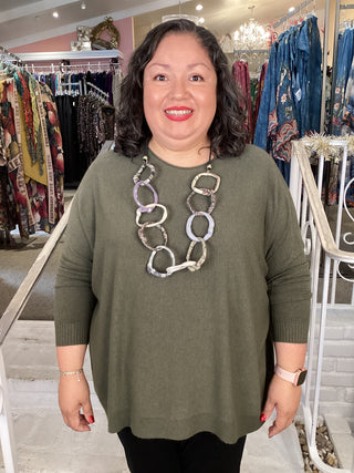 MACY ROUND NECK SWTR - MUSCH