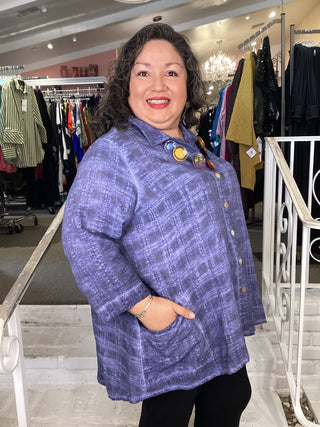 ARI BLOUSE - PURPLE