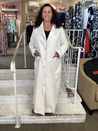 OCYALE LONG JACKET - NATURAL