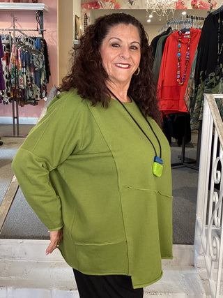ALMA TUNIC - PISTACHIO