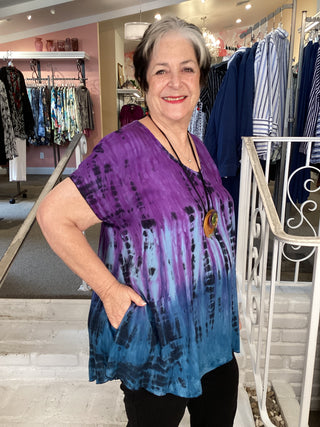 KIANA CAP TOP - DD PURPLE