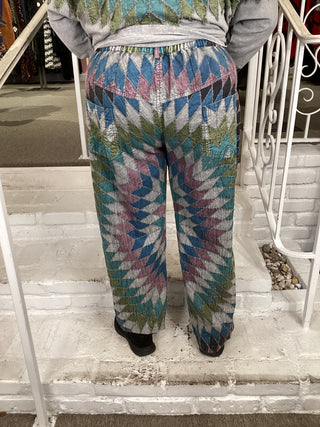 PATCH PANT - DIAMOND GREY