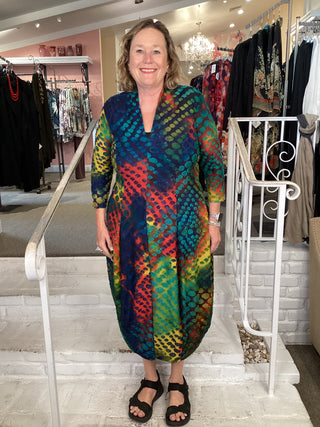 SD188K V BUBBLE DRESS - KLEIDO