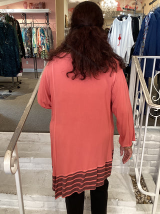 Tunic with Stripe - Ketchup