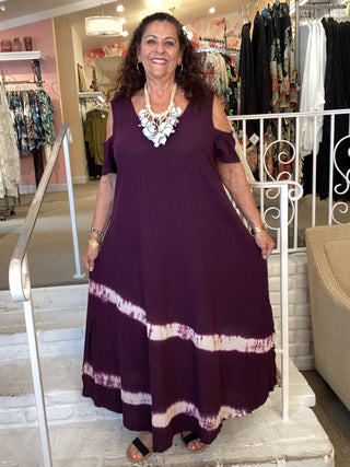 Dana Wave Dress - Amethyst