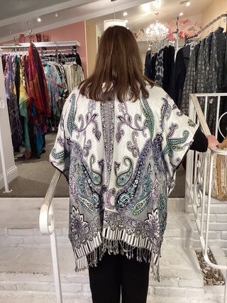 REVERSIBLE DUSTER - 18E BLK