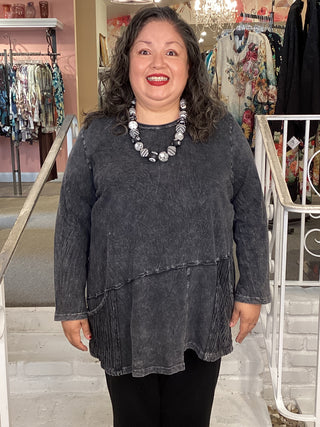 Wave Tunic - Black