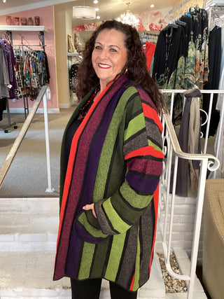 PENELOPE STRIPE JACKET