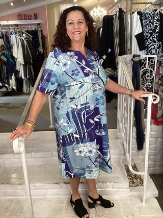 COTTON/SPAN DRESS - HANA