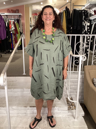 STRIKE // DRESS - OLIVE