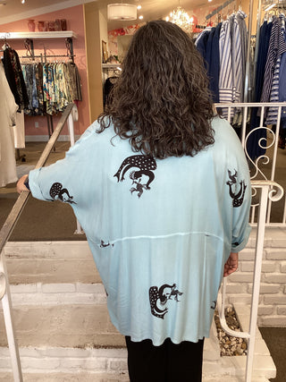 V PKT Tunic – TRB Aqua