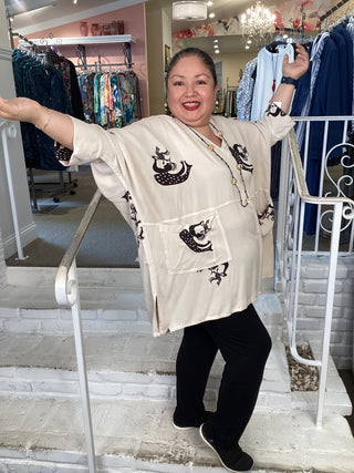 V 2 PKT Tunic – TG Sand