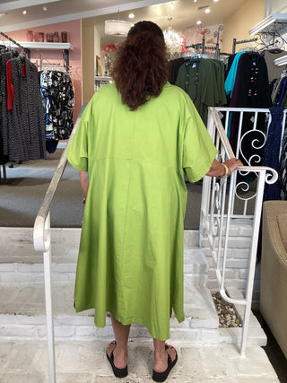 COAT DRESS - KIWI