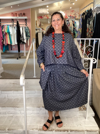 EB1519 Skirt Cotton Denim