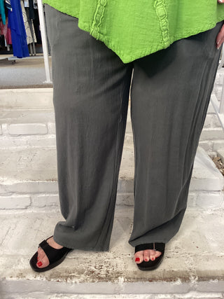 BASIC LONG PANT - GRAPHITE