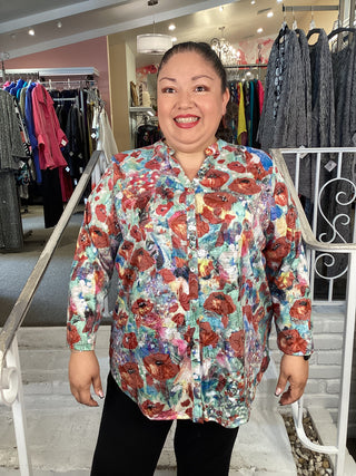 MANDARIN BUTTON DOWN - PRIMA