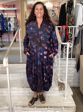 AD920M BUBBLE DRESS - MIDNIGHT