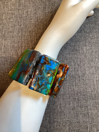B22 BRACELET GREEN MIX