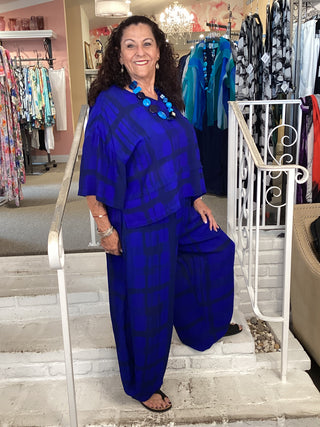 OLVA PANT - BLUE
