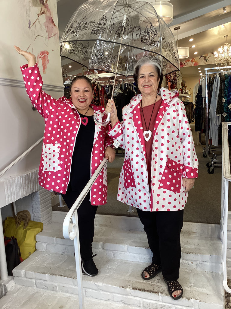 Lindi Plus Size Reversible Raincoats 1x 2x 3x Size 20 26