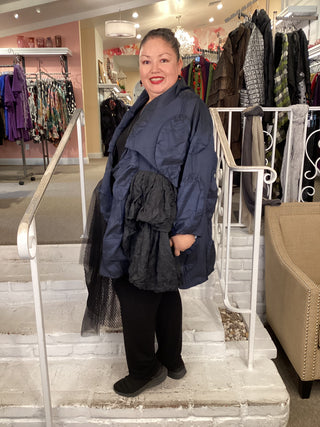 BLUE DOT FUN JACKET