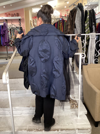 BLUE DOT FUN JACKET