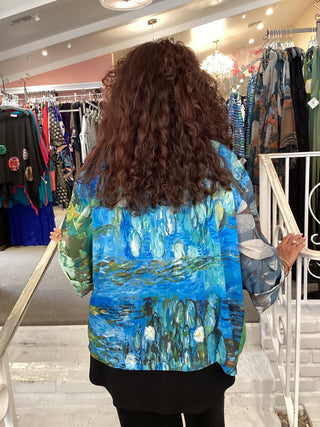 HAIKU JACKET LONG - BLUES MULT