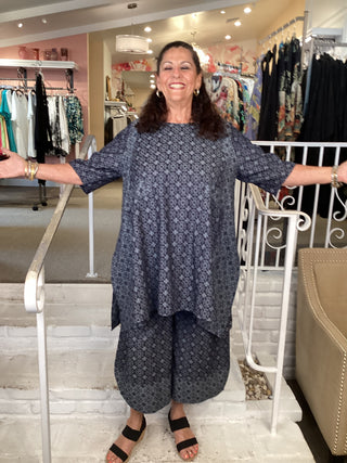 ET1515 Pkt Tunic Cotton Denim