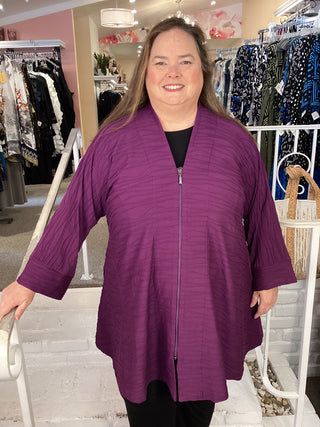 COSMOS WAVES JKT - PURPLE