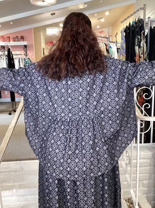 ET1514 Crop Top Cotton Denim